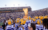 LSU took home the battle for the Golden Boot (Photo: © Stephen Lew-Imagn Images)